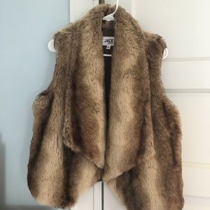 Jack by BB Dakota Fur Vest